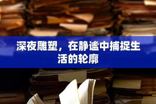 深夜雕塑，在静谧中捕捉生活的轮廓